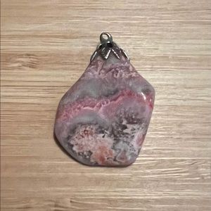 Vintage Natural Stone Pendant
